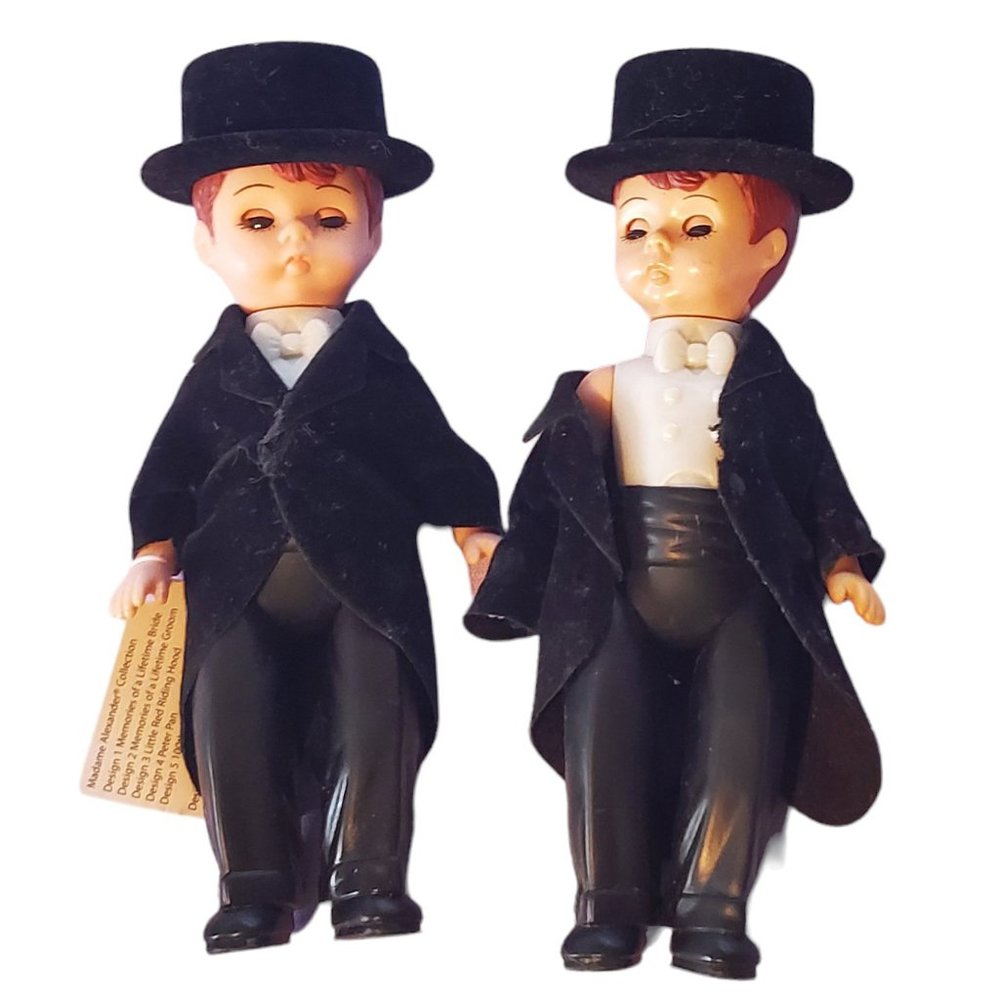 McDonalds Madame Alexander Memories of a Lifetime Groom (White) (2 Lot)